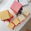 cake packaging box with ribbon