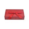 High-grade jewelry valentine’s day gift flip paper box with rose petals decoration