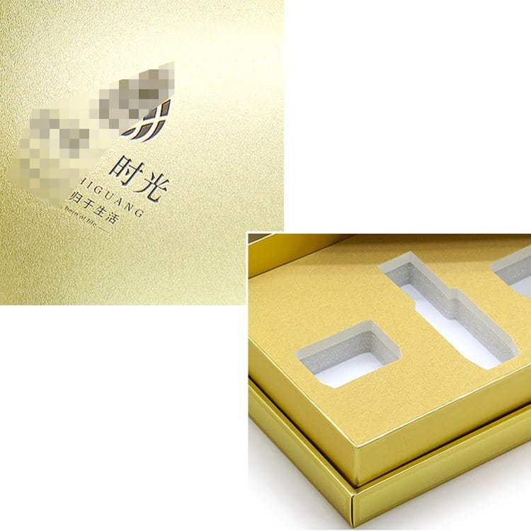 Custom Luxury Cosmetic, Essential Oil, Chocolate Gold Foil Packaging Box Factory