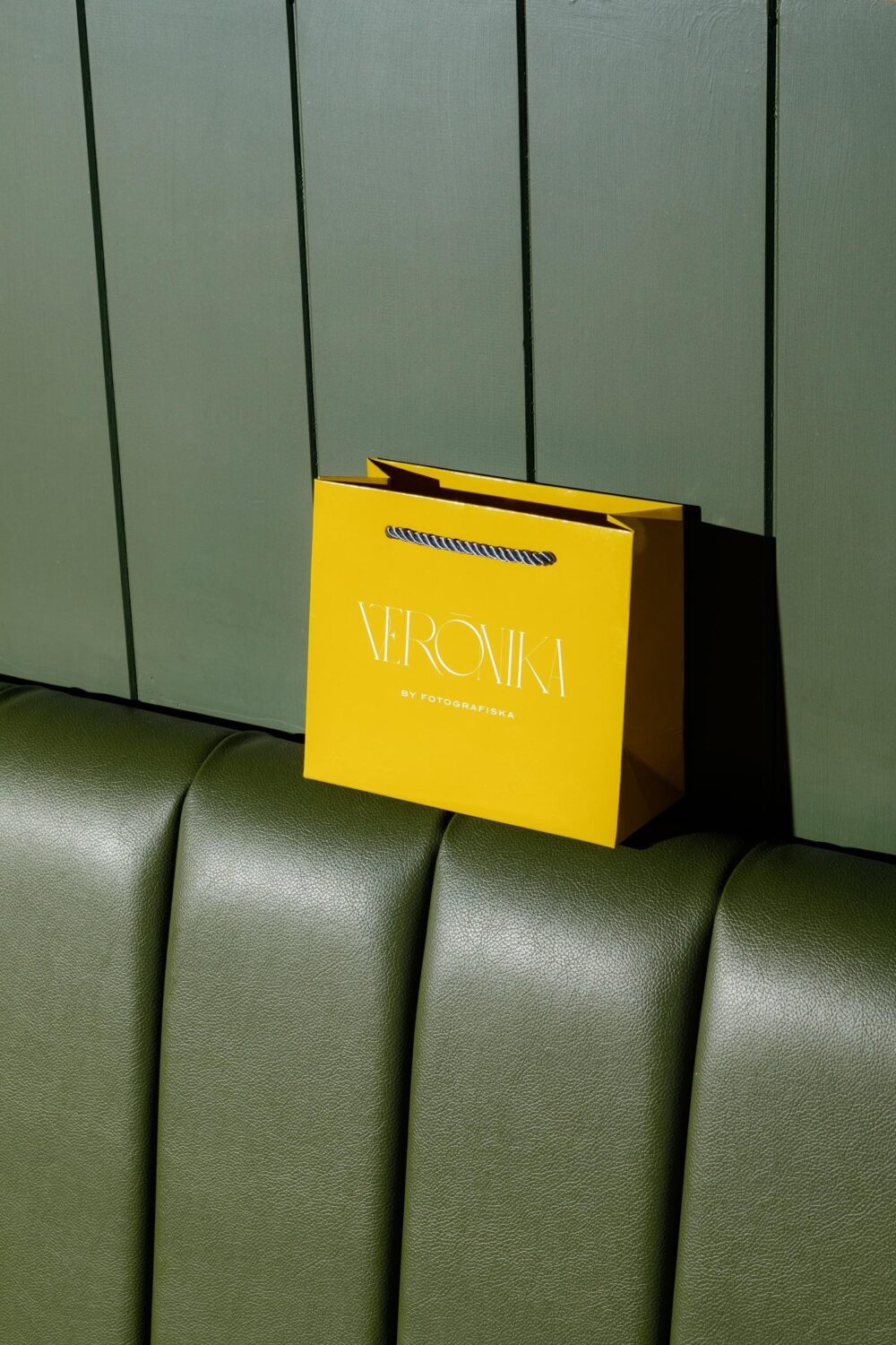 Drawstring Paper Shopping Bag