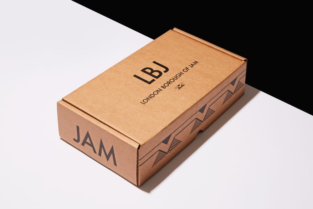 LBJ Jam Corrugated Box