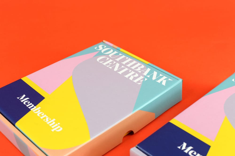 Eco-Friendly Custom Corrugated Boxes for Southbank Centre Membership Packs
