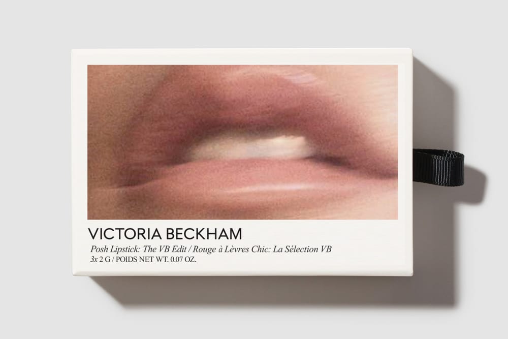 Victoria Beckham Beauty packaging Clean cosmetics packaging Recyclable beauty packaging FSC® approved luxury packaging Sustainable makeup packaging