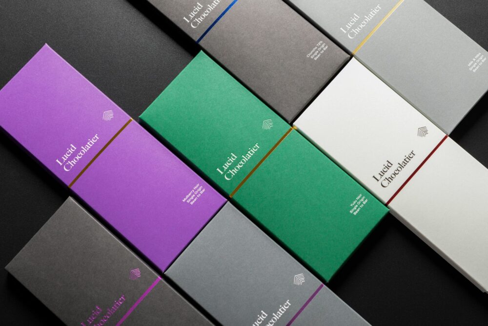 Lucid Chocolatier Custom product packaging box