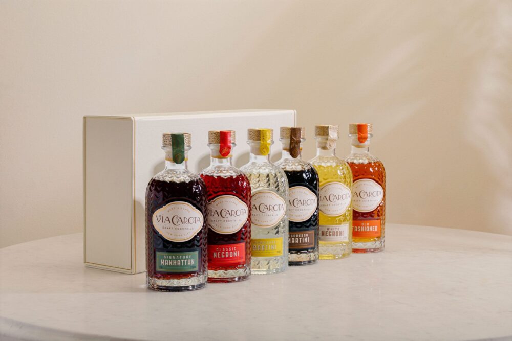 Unveiling the Elegance: Custom Ready-to-Pour Cocktails Rigid Boxes by Carota Stranger & Stranger