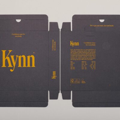 custom kynn shapewear packaging