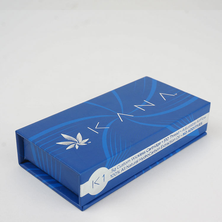 Blue Foldable Magnetic Cosmetic Box (2)
