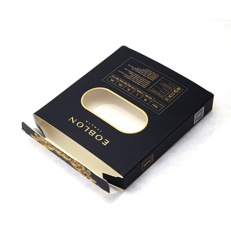 Custom Gold Stamping Emboss Facial Mask Packaging Box (1)