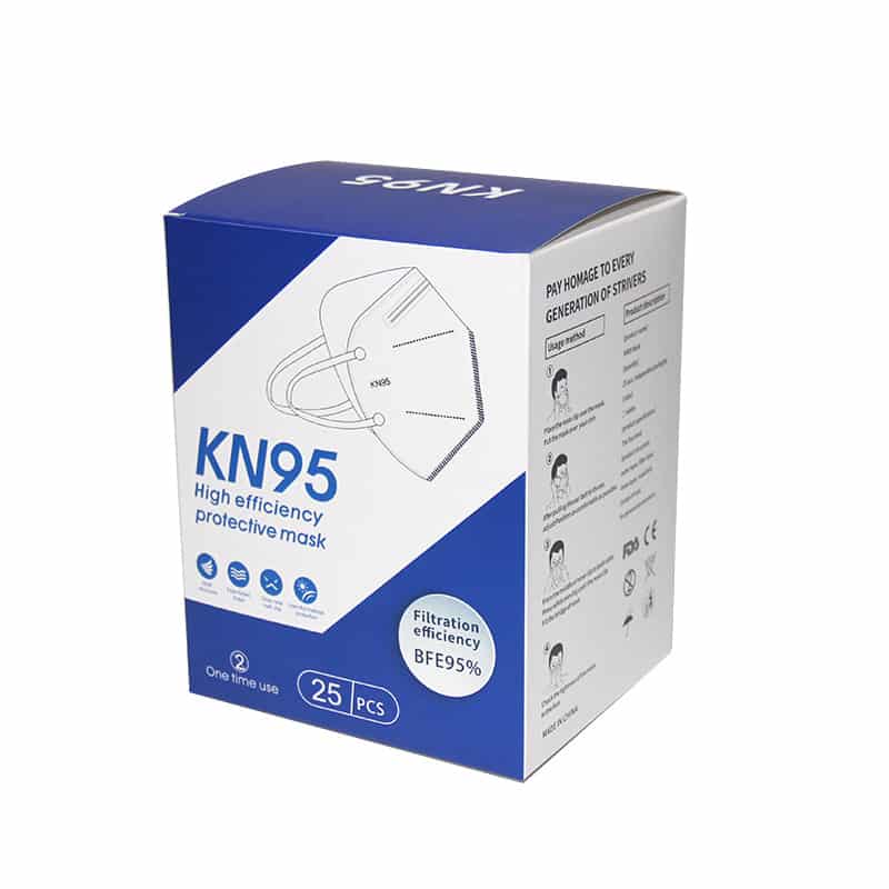 Disposable Mask Packaging Box with Hanger Tab (4)