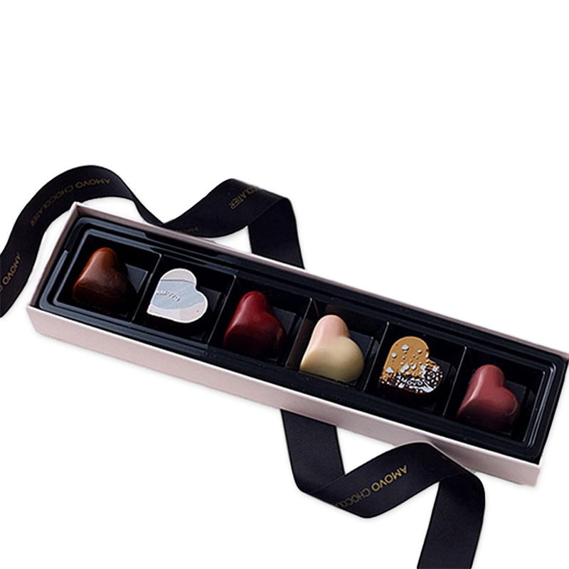 Chocolate Box with Ribbon