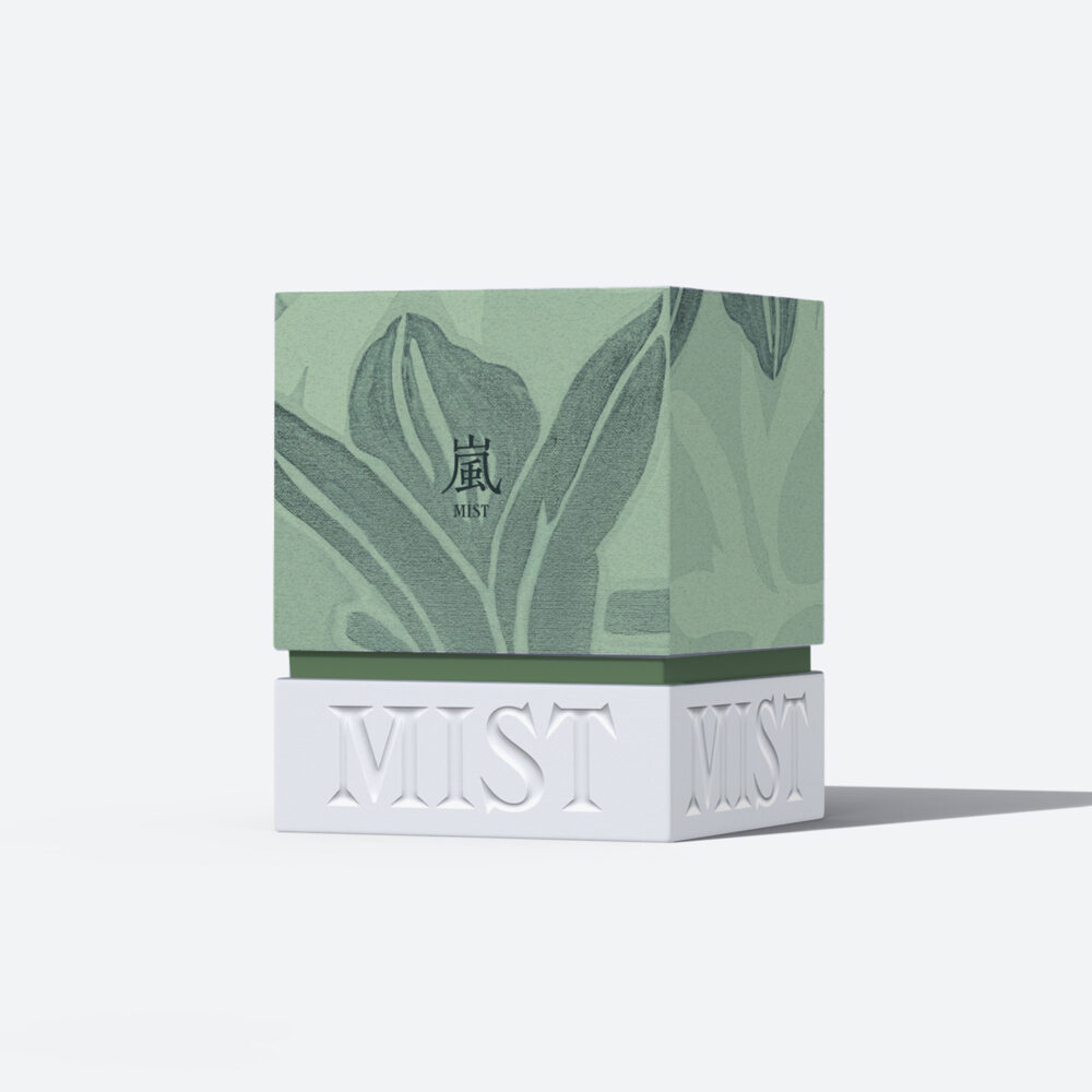 Embossed Square Perfume Packaging Box (1)