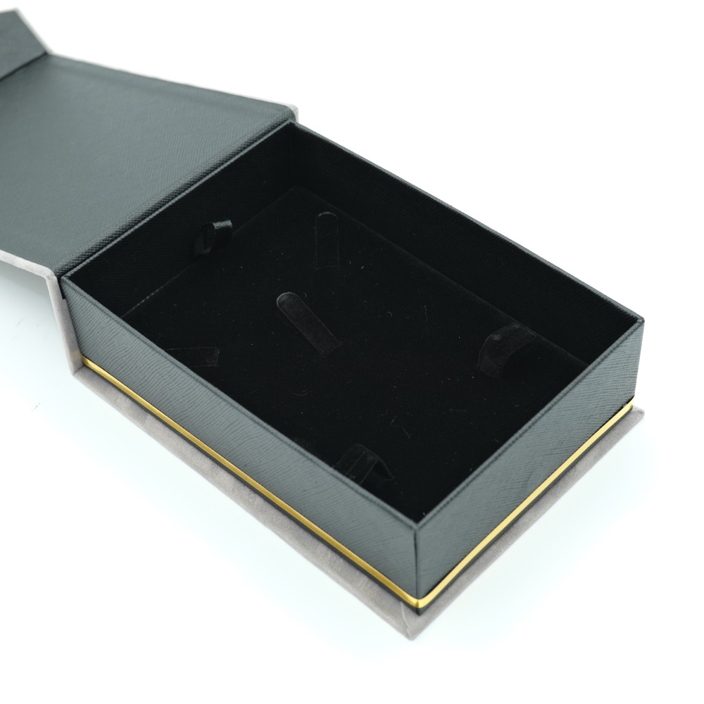 Fashionable Gray Jewelry Box Gift Box Supplier KALI