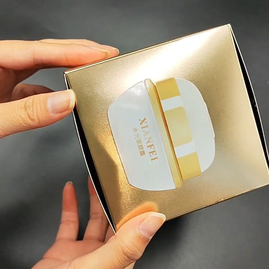 Gold Tuck End UV Essence Skincare Boxes (2)