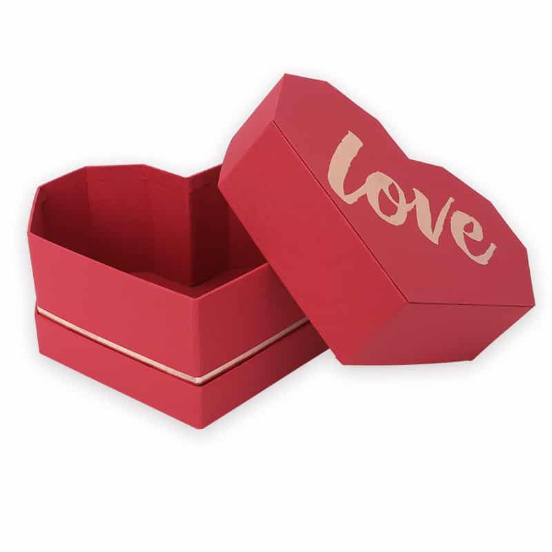 Heart Shape Empty Gift Box (2)