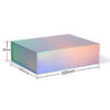 Holographic Magnetic Flip Top Packaging Box Kali Custom Foldable Boxes