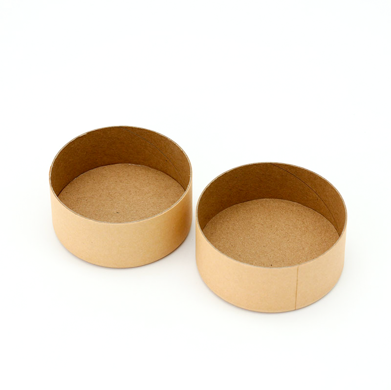 Mini Lid Bottom Round Box Kraft Box Manufacturer KALI (1)