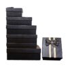 Nesting Rigid Gift Box With Bows (3)