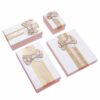 Nesting Rigid Gift Box With Bows (4)