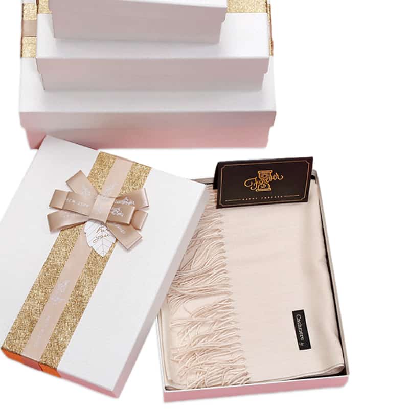 Nesting Rigid Gift Box With Bows (5)