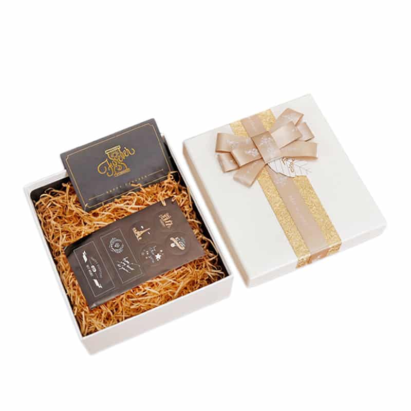 Nesting Rigid Gift Box With Bows (6)