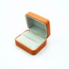 Orange Leatherette Ring Gift Box Jewelry Box Supplier KALI (1)