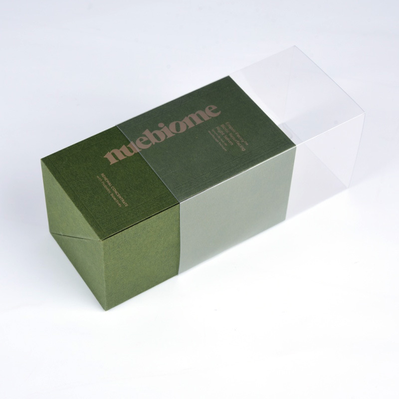 Paper Card Cosmetic Serum Packaging Box Custom Cosmetic Box (1)