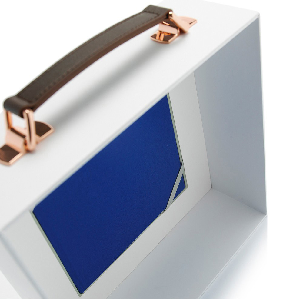Perfume Suitcase Box With Leather Handle (4)