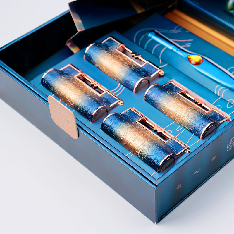 Pop Up Paper Package For Makeup Set Luxury Paper Box (1)