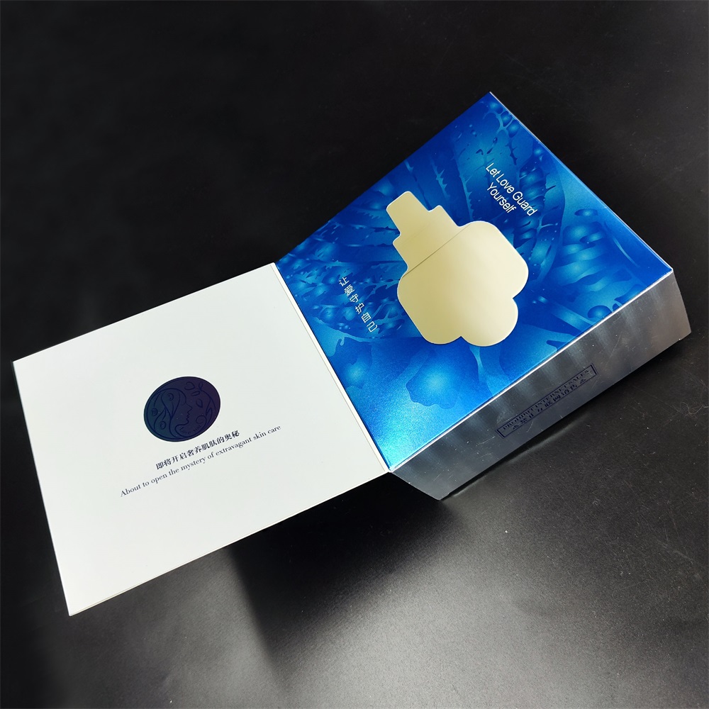 Silver Foil Beauty Oil Box Packaging (1)