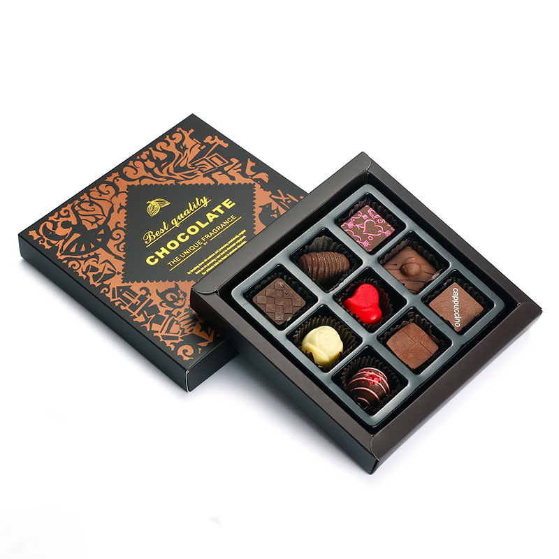 Square Chocolate Gift Boxes
