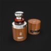 Wood Pattern Round Paper Canister丨KALI Paper Box Manufacturer