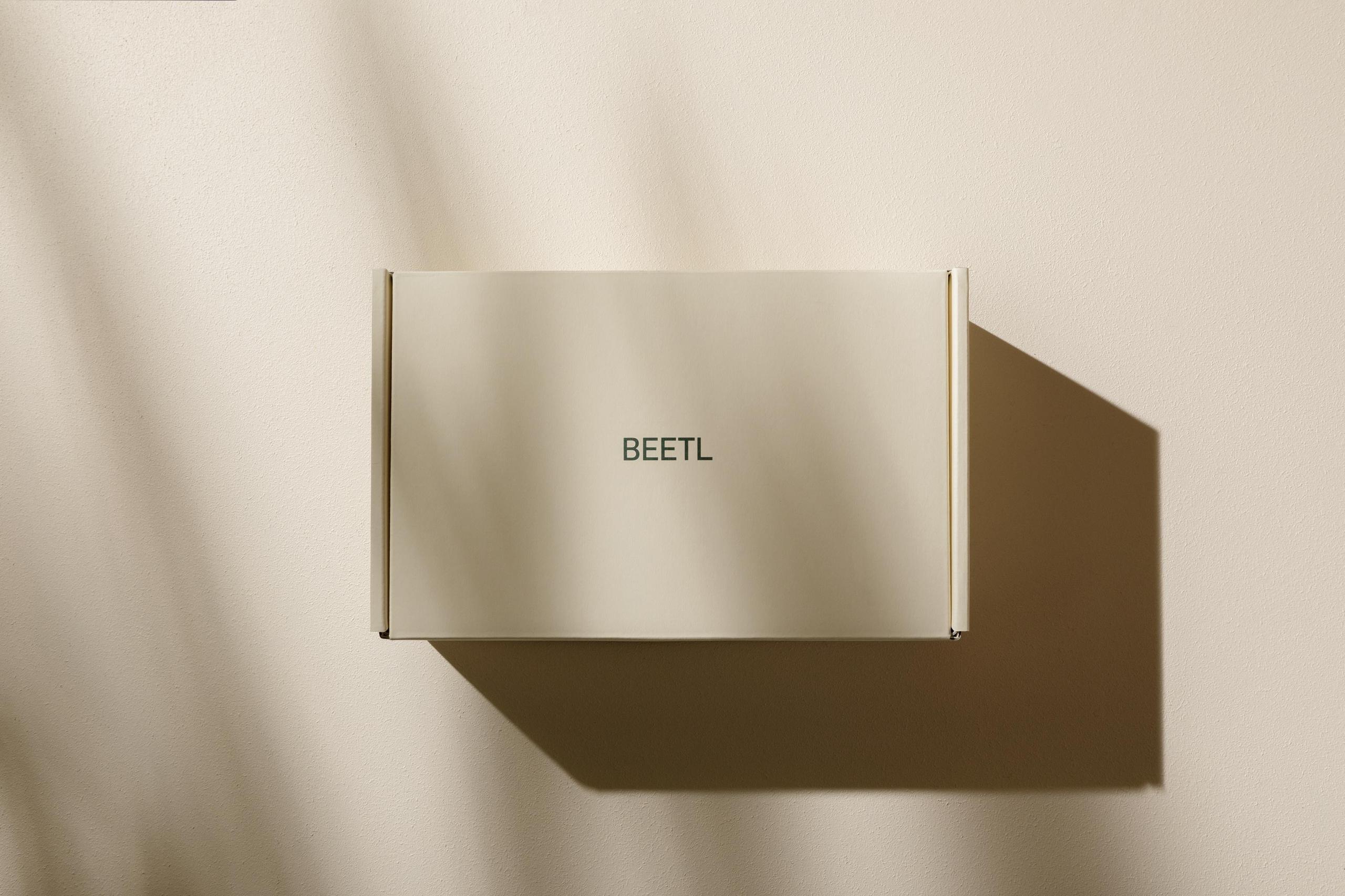 Custom BEETL Corrugated Packaging Skincare Brands