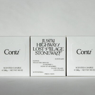 Custom CONTI Candle Packaging