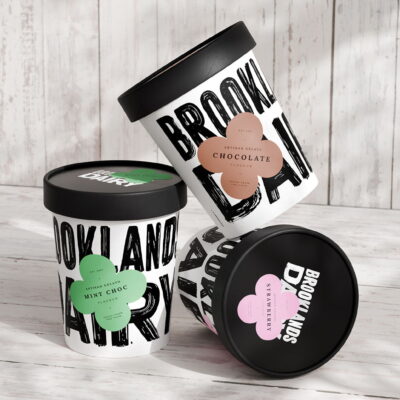 Bucket ice cream Packaging