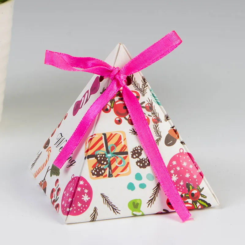 Custom Pyramid Candy Box