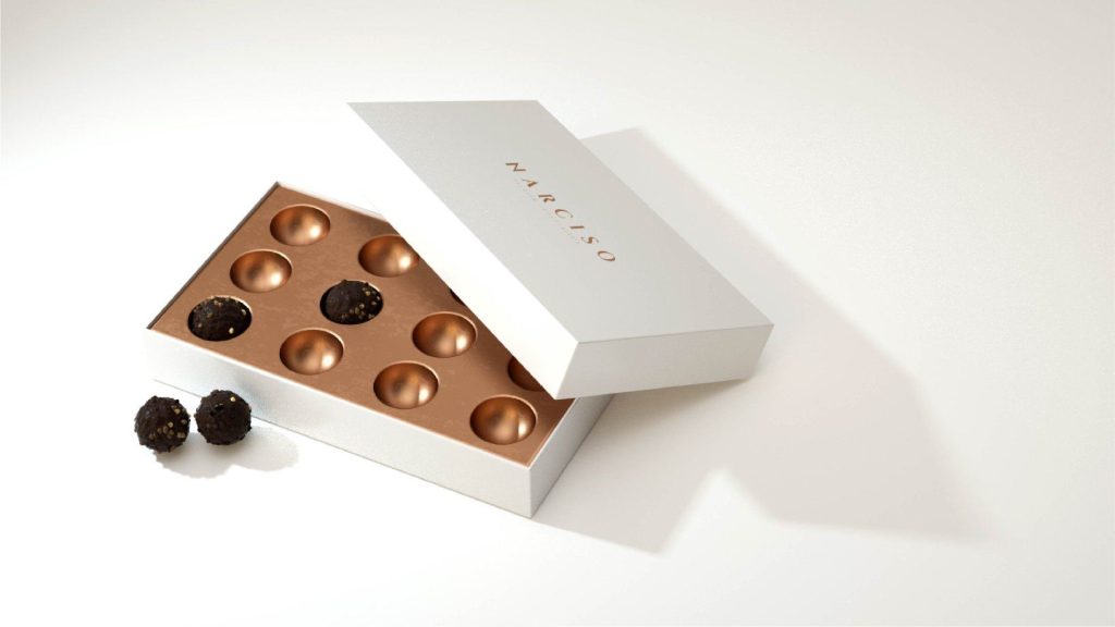 Custom Narciso Chocolate Packaging