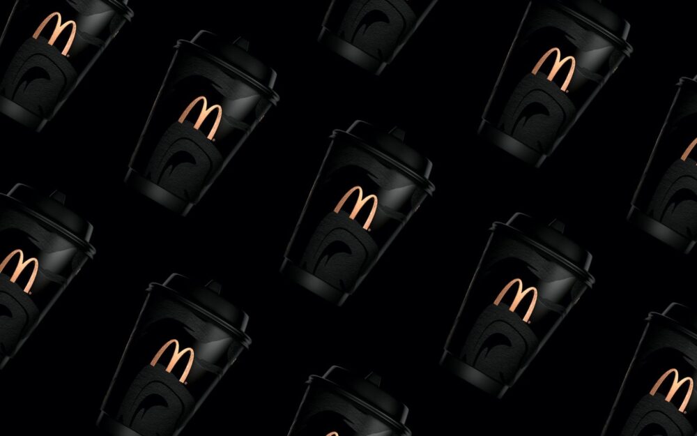 McDonald's Coffee Cup Packaging