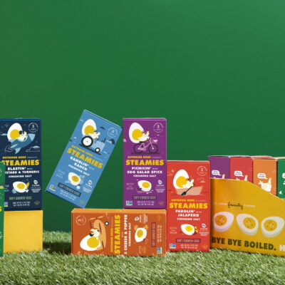 Custom Steamies Egg Packaging
