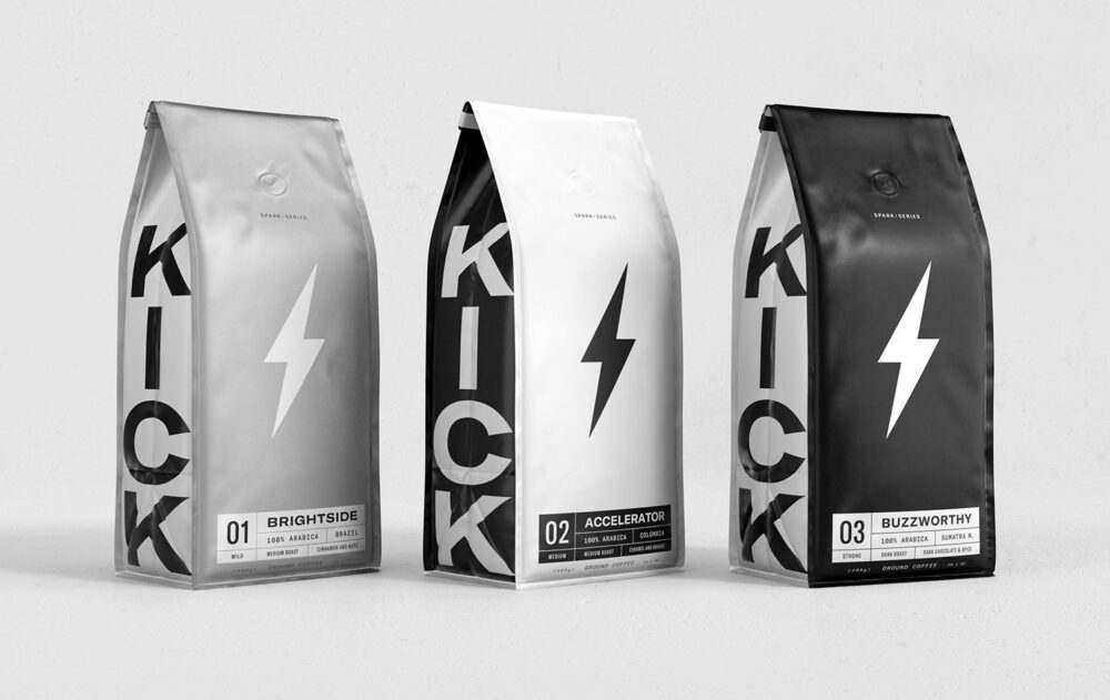 Kick-Start Coffee Packaging