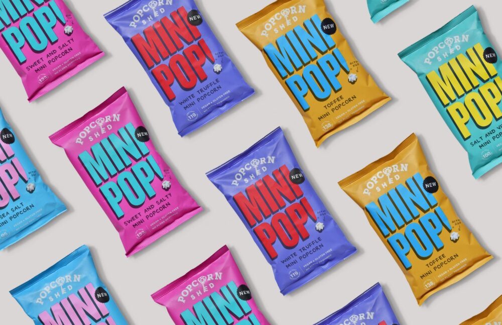 Custom Mini Popcorn Packaging