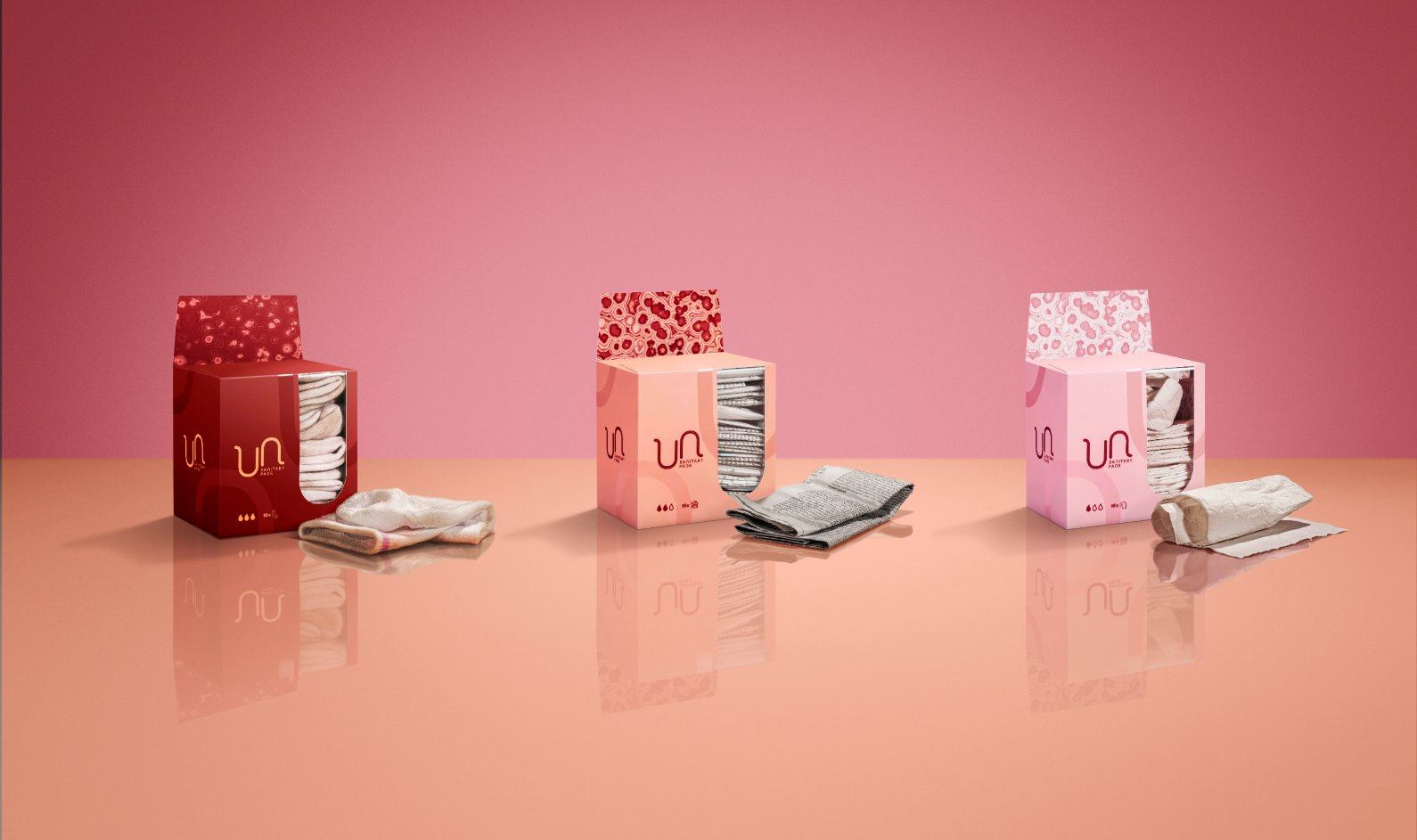 Portable Tampons Cardboard Box